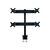 Neomounts FPMA-D700D4 - Mounting kit - full-motion - for 4 LCD di