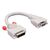 Lindy - VGA adapter - DVI-A (M) to HD-15 (VGA) (F) - 20 c | 41222