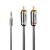 Lindy Cromo Line - Audio cable - mini-phone stereo 3.5 mm | 35332
