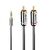 Lindy Cromo Line - Audio cable - mini-phone stereo 3.5 mm | 35332