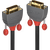 Lindy Anthra Line - DVI cable - dual link - DVI-D (M) to  | 36227