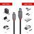 Lindy Anthra Line - USB cable - 24 pin USB-C (M) to USB T | 36665