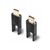 Lindy - HDMI cable with Ethernet kit - 19 pin micro HDMI  | 38325