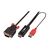 Lindy HDMI to VGA Adapter cable - Video converter - HDMI  | 41457