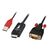 Lindy HDMI to VGA Adapter cable - Video converter - HDMI  | 41457