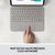 Logitech Combo Touch - Keyboard and folio case - wit | 920-010168