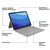 Logitech Combo Touch - Keyboard and folio case - wit | 920-010168