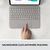 Logitech Combo Touch - Keyboard and folio case - wit | 920-010168