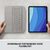 Logitech Combo Touch - Keyboard and folio case - wit | 920-010168