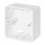 Intellinet - Surface mounted box - pattress, for wall pl | 771894