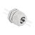 DeLOCK - Cable gland - grey (pack of 2) | 60382
