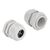DeLOCK - Cable gland - grey (pack of 2) | 60382