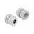 DeLOCK - Cable gland - grey (pack of 2) | 60382