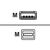 M-CAB - USB cable - USB (M) to USB Type B (M) - USB 2.0 | 7000712