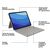 Logitech Combo Touch - Keyboard and folio case - wit | 920-010169