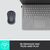 Logitech M185 - Mouse - optical - wireless - 2.4 GHz | 910-002238
