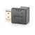 StarTech.com Down Angle HDMI 2.0 Adapter, 90-Degr | HDMI2HDMIMFDN