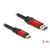 Delock USB 10 Gbps Kabel Typ-A Stecker zu Type-C 2 m rot  | 80618