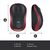 Logitech M185 - Mouse - optical - wireless - 2.4 GHz | 910-002240