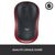 Logitech M185 - Mouse - optical - wireless - 2.4 GHz | 910-002240