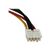 StarTech.com LP4 to SATA Power Cable Adapter with Fl | LP4SATAFMD