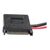 StarTech.com LP4 to SATA Power Cable Adapter with Fl | LP4SATAFMD