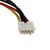 StarTech.com LP4 to SATA Power Cable Adapter with Fl | LP4SATAFMD