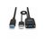 Lindy Hybrid - USB extension cable - USB Type A (M) to US | 43357