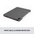 Logitech Combo Touch - Keyboard and folio case - wit | 920-010298