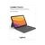 Logitech Combo Touch - Keyboard and folio case - wit | 920-010298