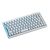 CHERRY Compact-Keyboard G84-4100 - Keyboard - U | G84-4100LCMFR-0
