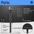 HP E45c G5 - E-Series - LED monitor - curved - 44.5 | 6N4C1AA#ABB