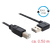DeLOCK Easy - USB cable - USB (M) left/right angled, reve | 85167