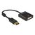DeLOCK - DisplayPort adapter - DisplayPort (M) to DVI-I ( | 62599