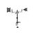 LogiLink Dual monitor desk mount - Mounting kit - adjust | BP0077