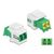 DeLOCK - Modular insert (coupling) - LC SM X 2 - white, g | 86833
