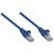 Intellinet Network Patch Cable, Cat6, 0.25m, Blue, Coppe | 739832