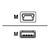Zebra - USB cable - mini-USB Type B (M) to USB (M) | 800300-564EM
