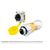 Good Connections S3 IC03-24R02 - RJ45 - Metallic - Yellow - Femal