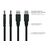 Good Connections UK30P-ASA-010S - 1 m - USB A - USB A - USB 3.2 G