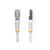 StarTech.com 50cm White CAT8 Ethernet Cable | NLWH-50C-CAT8-PATCH