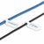 StarTech.com 3.5in (9cm) Cable Labels, 100 Pack  | CABLE-TAG-HLWH
