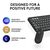 Logitech Pebble 2 Combo - Keyboard and mouse set - w | 920-012239