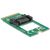 DeLOCK Adapter M.2 Key B male &gt SATA 7 pin - Interface  | 62876