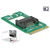 DeLOCK Adapter M.2 Key B male &gt SATA 7 pin - Interface  | 62876
