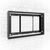 HAGOR - Mounting component (cover set) - for flat panel -  | 5870