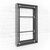 HAGOR - Mounting component (cover set) - for flat panel -  | 5870