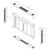 HAGOR - Mounting component (cover set) - for flat panel -  | 5870