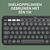 Logitech Pebble Keys 2 K380s - Keyboard - wireless - | 920-011851