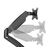 TV &amp Monitor Mount, Desk, Full Motion (Spring), 2 scr | 462501
